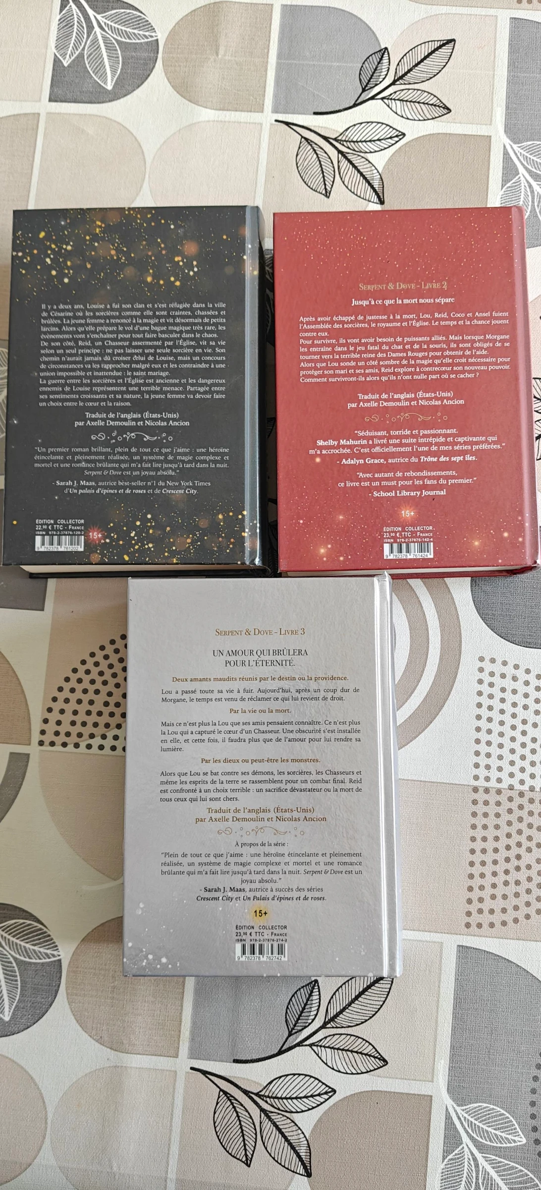 Serpent and Dove volume 1 2 and 3 – photo 2